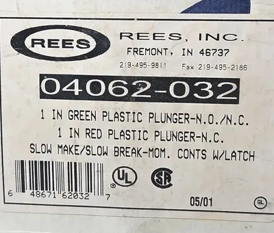 Rees Inc 04062-032 Selector Switch. Loc4E-28