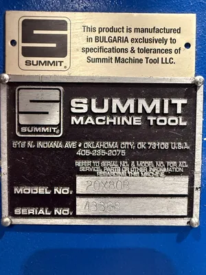 2020 SUMMIT 20-4 X 80B Engine Lathes | GMT (17)