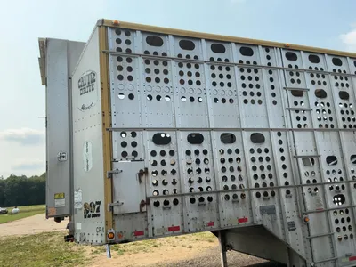 Used 2007 MERRITT 53' ALUMINUM LIVESTOCK Agricultural Trailers Michigan US | Miedema Asset Management Group #1328961