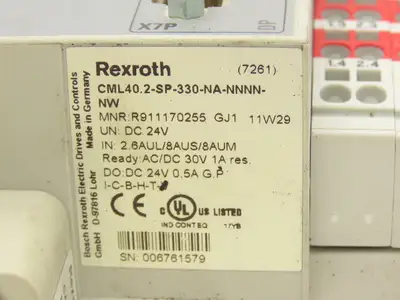 Used BOSCH REXROTH INDRAMAT _UNKNOWN_ PLC Processors Indiana US | Arrow Industrial #1364983