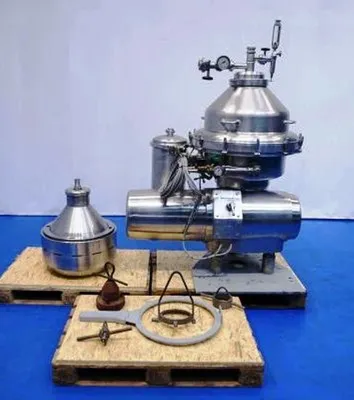 Alfa-Laval MRPX 214 TGV-44 warm milk separator, 316SS.