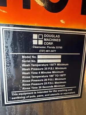 USED DOUGLAS PAN WASHER
