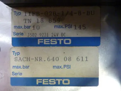 USED FESTO IFB8-02
