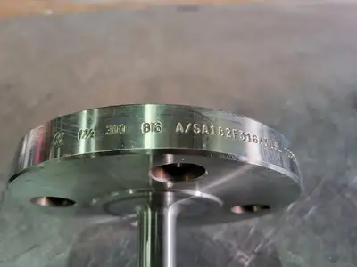 0.260" Bore Stainless Flanged Thermowell