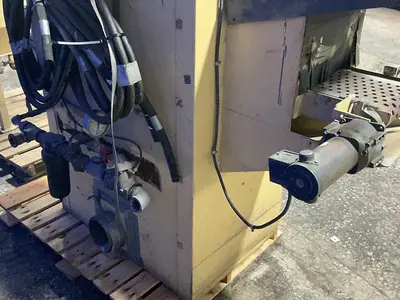 Used EMPIRE BLAST FINISHING EQUIPMENT IL885 M00576 Wire Mesh Belt Shot Blaster Ohio US | HGR 24 #1425343