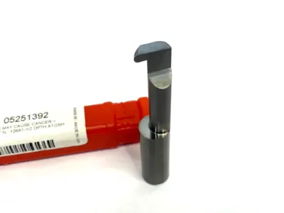 USED ACCUPRO GROOVING TOOL: 1/2" SHANK DIA SOLID CARBIDE ACC-GF125-24