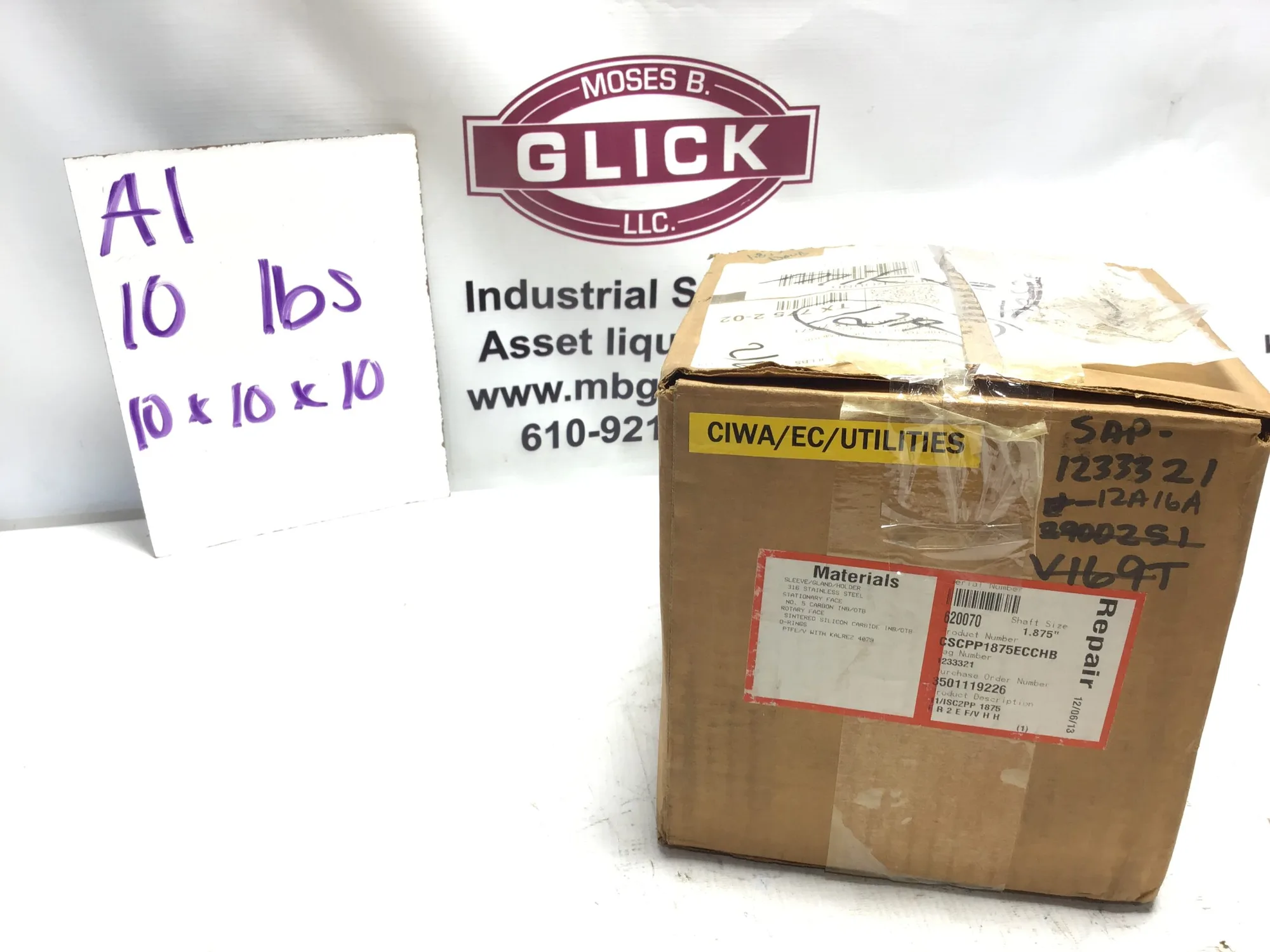 CIWA/EC/UTILITIES CSCPP1875ECCHB SHAFT SIZE 1.875 11/1SC2PP 1875 FR2E F/V