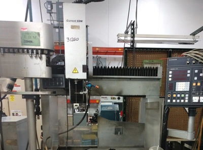 2001 CURRENT EDM CT-500F W/ ELECTRODE CHANGER EDM, EDM Hole Drill | Edge Machine Tools, Inc (3)