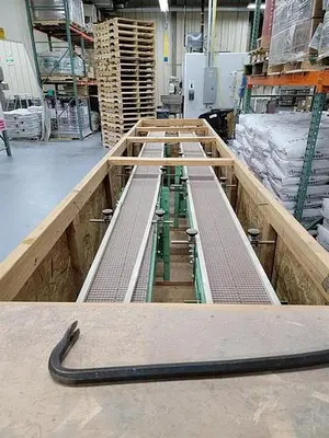 Garvey 25-ft Long Accumulating Conveyors (unused)