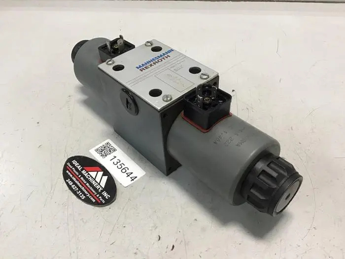 Used MANNESMANN REXROTH 4WE10E6731/CG24N9Z4T08 Valves/Fittings Michigan US | Ideal Machinery #608703