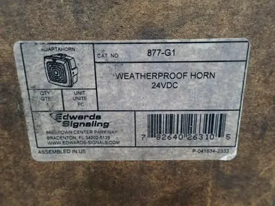 USED EDWARDS SIGNALING 877G1