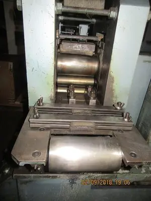 N Ferrara 4 High 5″ x 8″ Precision Power Finishing Rolling Mill for Flat Stock