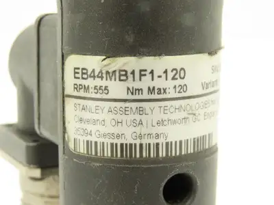 Stanley EB44MB1F1-120 Inline Nutrunner 1/2" Sq Drive *Parts or Repair*