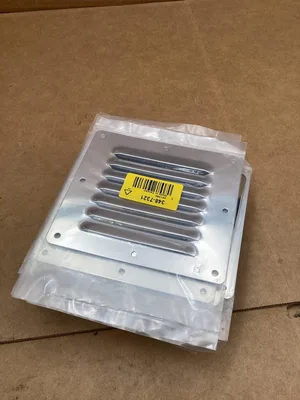 Haas Stainless Grill Vent 348-7321 5”X 5” 481390; 8 hole -NOS