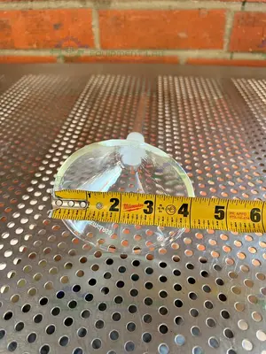 Used CHEMGLASS 100 MM CONE SHAPED FUNNEL W/ 24/40 JOINT FITTING Glassware - Other California US | Equipment Lab #1469370