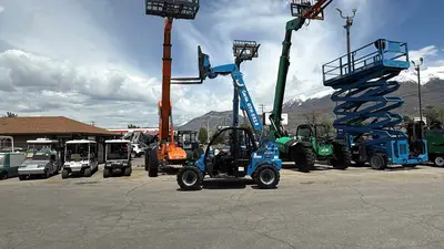USED 2018 GENIE GTH-5519