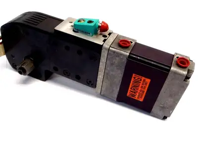 Used Norgren/ Pepperl + Fuchs Pneumatic Power Clamp/ Inductive Sensor Pneumatic Cylinders Michigan US | Maverick Industrial Sales #1396404
