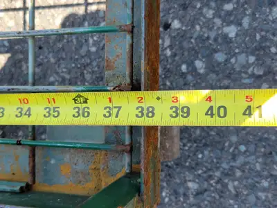 Metal Rolling Cart 38" x 24"