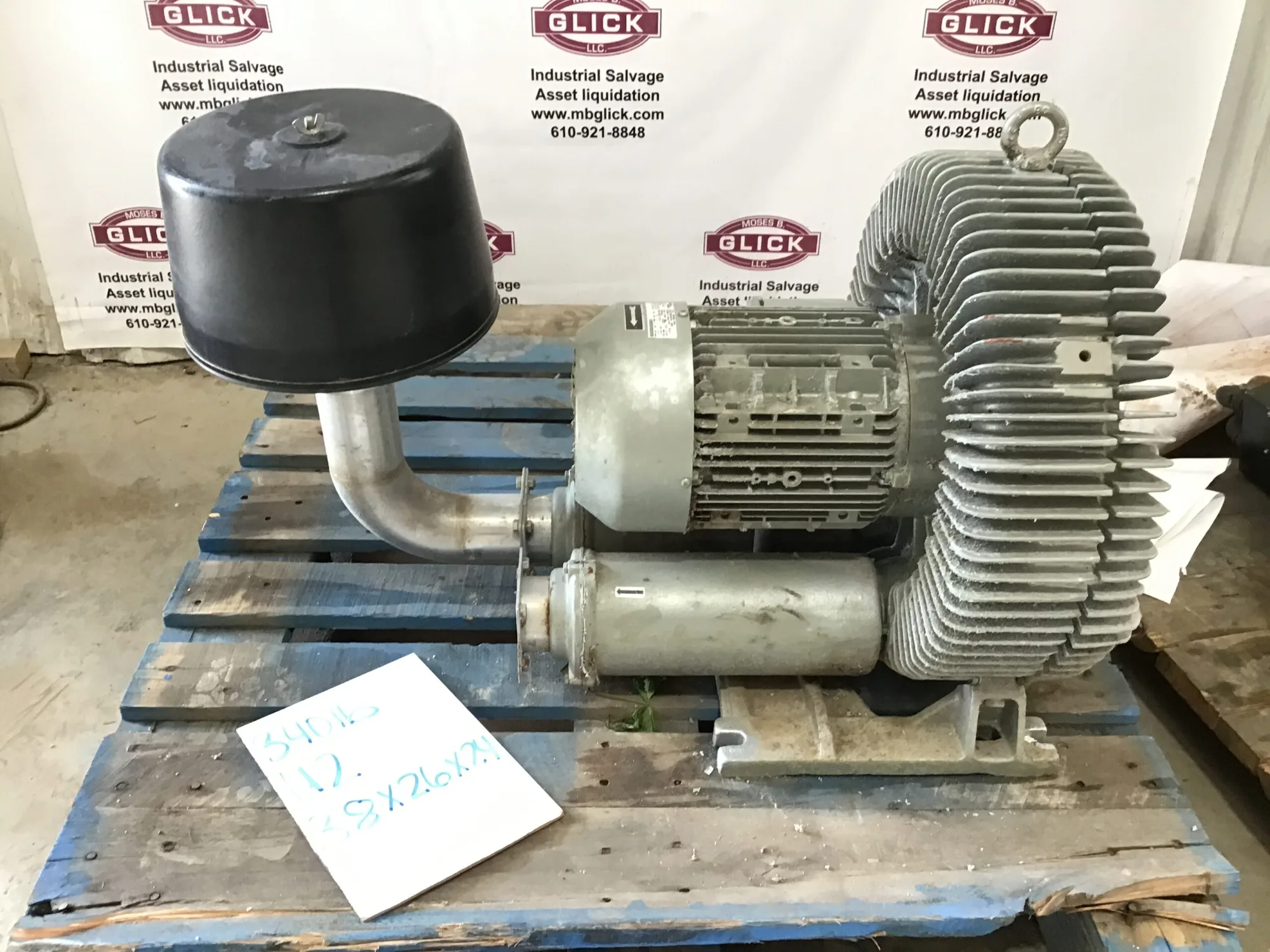 Gardner Denver/ Seimens Rotary/Vacuum Blower G 200 2BH1800-7AH07