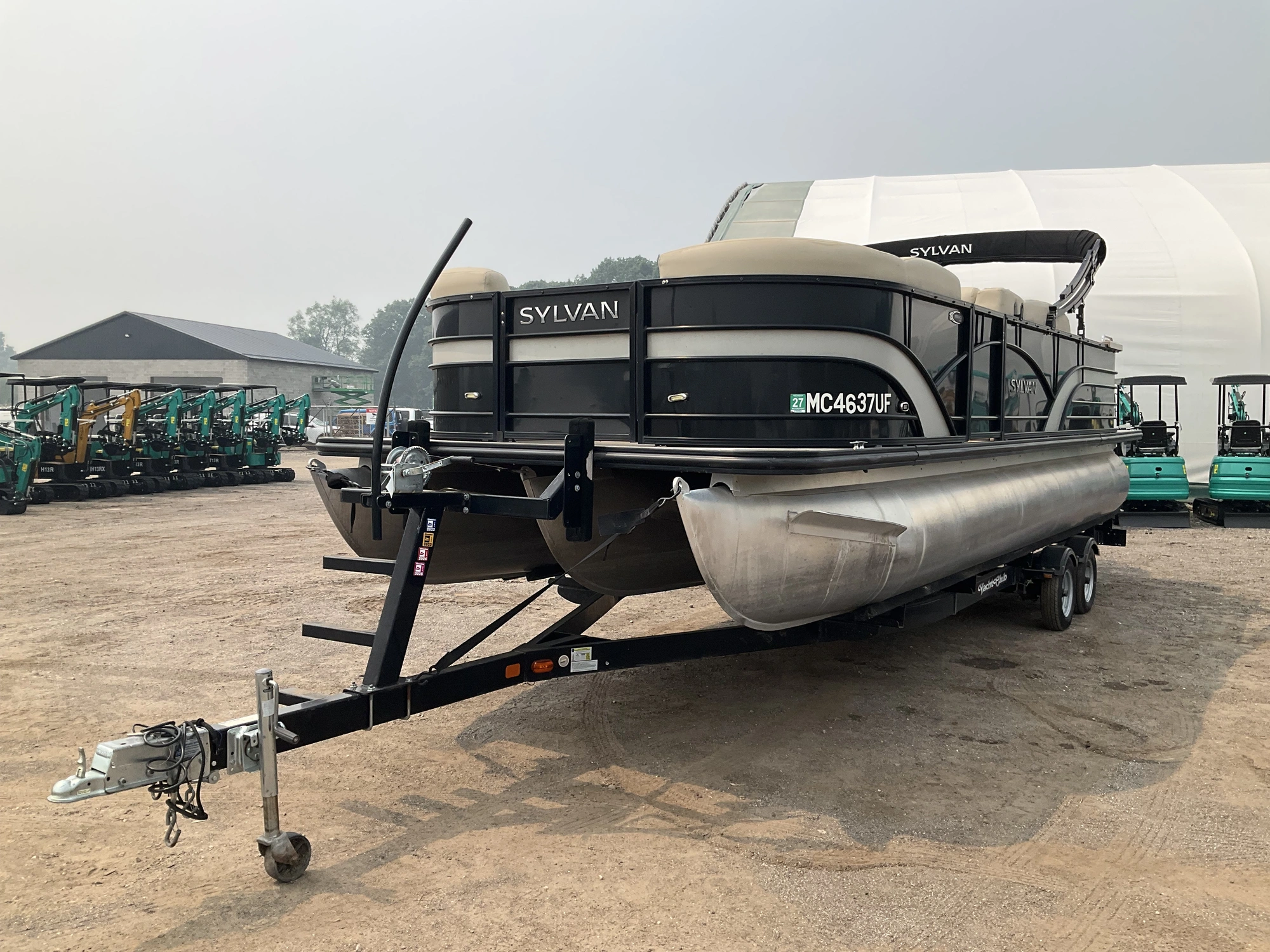 Used 2018 SYLVAN MIRAGE 8522 CRUISE LZ Boats (Misc) Michigan US | Miedema Asset Management Group #1304658