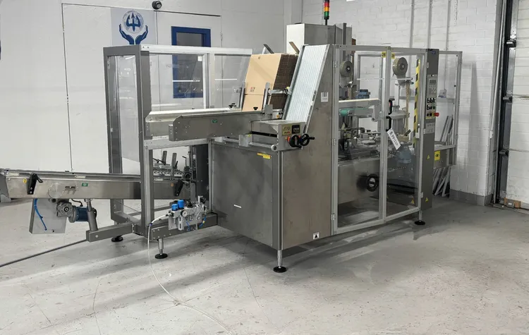 Used 2002 IMA BFB CP-28 Case Packers GB | Poseidon Pharmaceutical UK Ltd. #393151