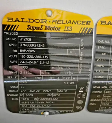 NEW Gast R7100A-3