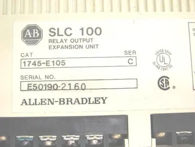 USED ALLEN BRADLEY 1745-E105 SER C