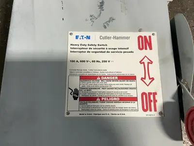 Used CUTLER HAMMER DH363FRK Switchgears Ohio US | HGR 24 #1334613