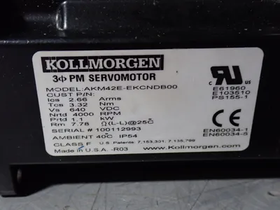USED KOLLMORGEN AKM42EEKCNDB00