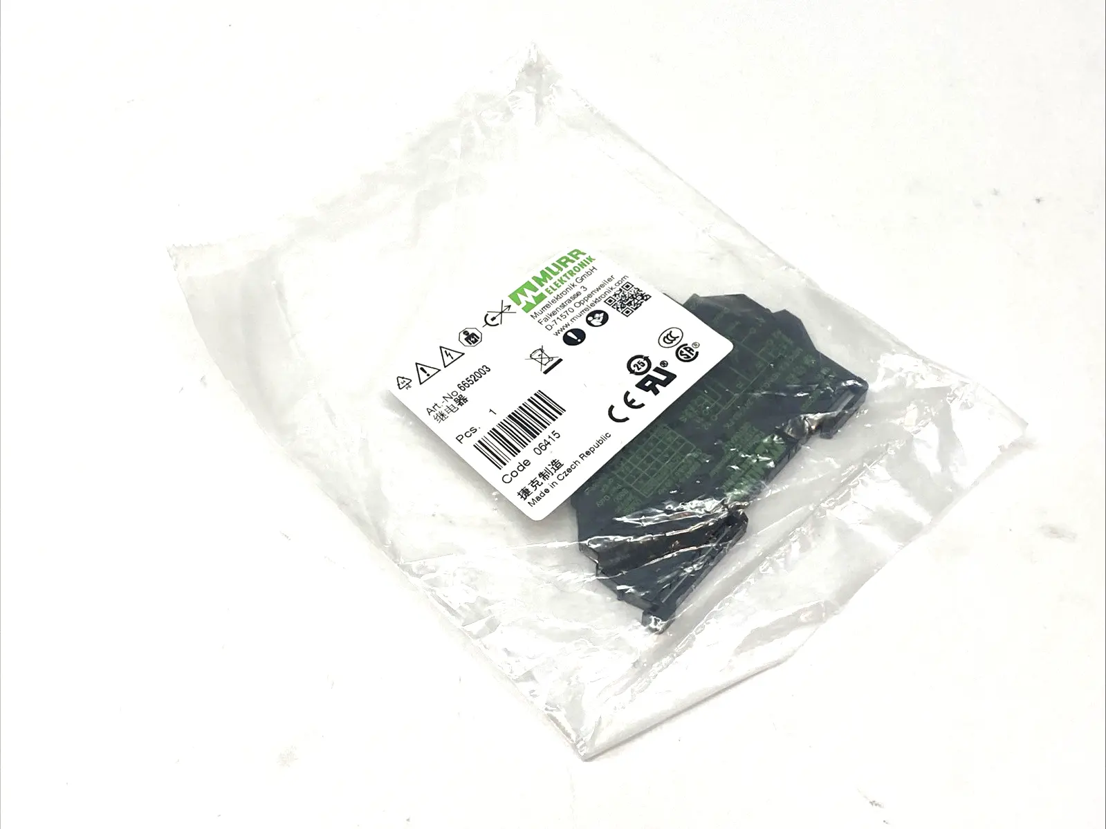 New | in-Stock Murr Elektronik Terminal Block 24V 50/60Hz Terminal Blocks Michigan US | Maverick Industrial Sales #1486209