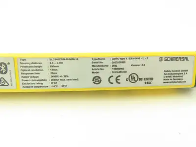 Schmersal SLC440COM-R-0890-14 Safety Light Curtain Receiver *Read For Repair