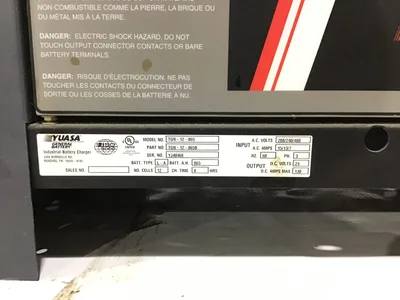 Yuasa General 2000 Plus TGN-12-865 24V Forklift Battery Charger