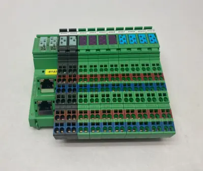 Used PHOENIX CONTACT INLINE BLOCK I/O MODULE, PROFINET, 32-INPUT PLC Input & Output | Maverick Industrial Sales #1111024