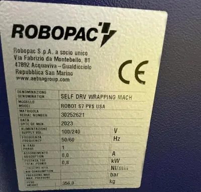 USED 2023 ROBOPAC S7
