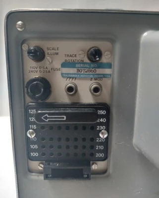 Telequipment D67 Dual Channel Oscilloscope 50MHz CRT Tektronix B072860