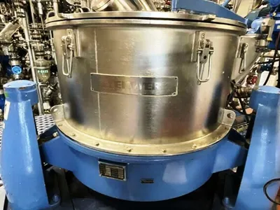 (2) Ellerwerk 735 C perforate basket centrifuges, Hastelloy C-22.