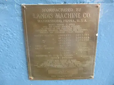 Landis Threader / Threading Machine