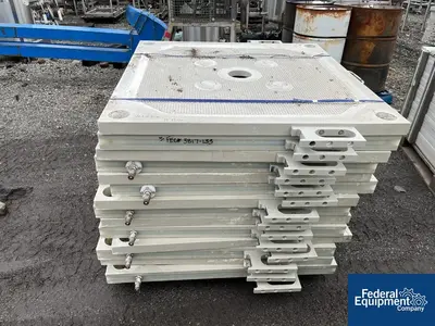 USED Durco 47.24" (1200 MM) Durco Filter Press, Model EPMM1200/32-52