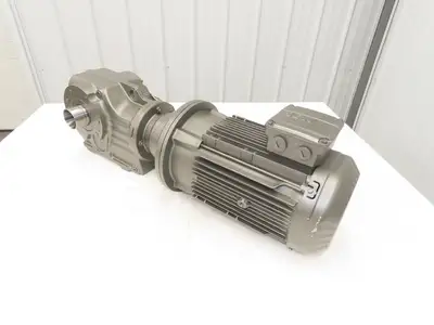 Sew Eurodrive KT67 AMS184 DRN100L4 Gearmotor 5Hp 230/460 73rpm 24:1 Hollow Shaft
