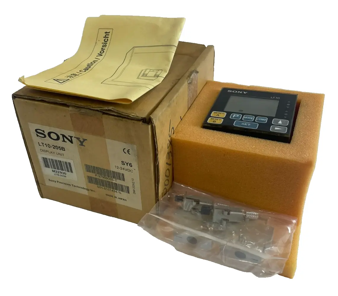 NEW SONY LT10-205B DISPLAY UNIT 12-24VDC LT10205B