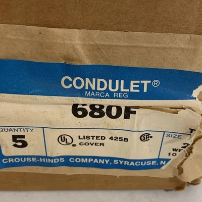 NEW Crouse-Hinds 680F