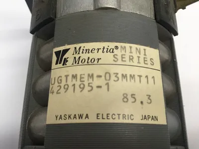 USED YASKAWA MINERTIA MOTOR MINI SERIES 429195-1 85.3