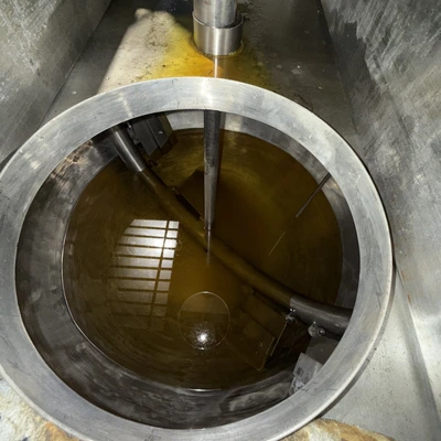 1,000 L S/S Chem Plant Hemispherical JKTD Scraped Surface Mixing Pan 5.5 kW
