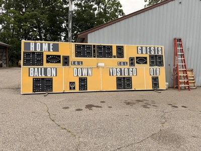 Used NEVCO 7430 BIG FOOTBALL SCOREBOARD Miscellaneous Equipment (Electrical & Power) Michigan US | Miedema Asset Management Group #1390103
