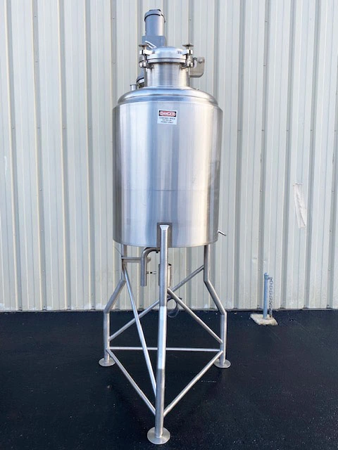Cherry-Burrell 130 Gallon Jacketed Processor Tank