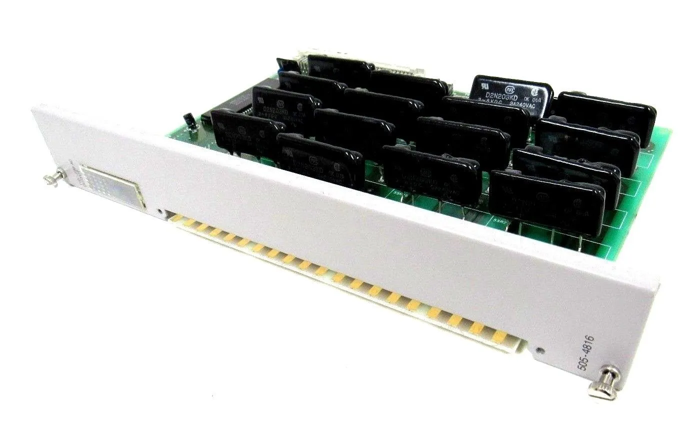 USED TEXAS INSTRUMENTS 505-4816 OUTPUT MODULE 5054816