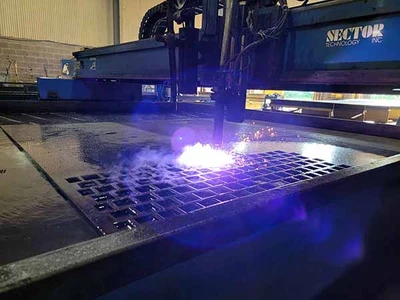Used 2004 SECTOR TECHNOLOGY BRIDGE AND RAILS Plasma Cutters Illinois US | Machinery Marketing International #1340285