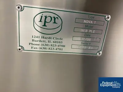 USED Manesty Manesty IPR Tablet Press, Model Nova1, 51 Station