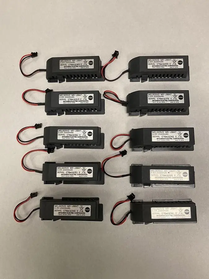 Used MITSUBISHI MELSERVO MR-J3BAT Programmable Logic Controllers Ohio US | Surplus Asset Holdings #1234171
