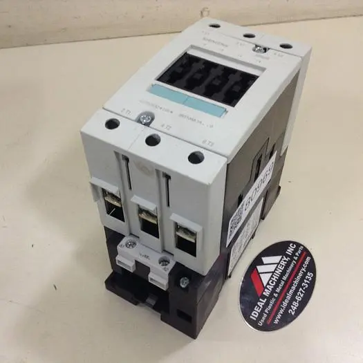 Used SIEMENS 3RT1 046-1AK60 PLC Contactors Michigan US | Ideal Machinery #1311517